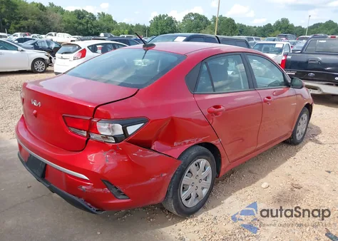 2022 Kia Rio S из США, поврежденный, VIN 3KPA24AD3NE447850